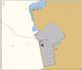 電子海図スクリーンショット