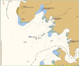 電子海図スクリーンショット